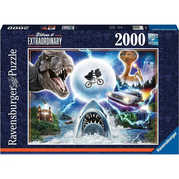 Universal Movie Montage 2000 Piece Jigsaw Puzzle