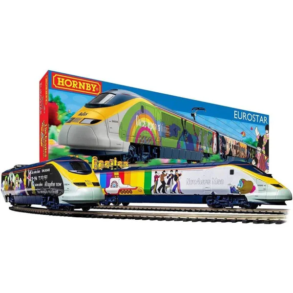 R1253M Eurostar Yellow Submarine Train Set   Analogue