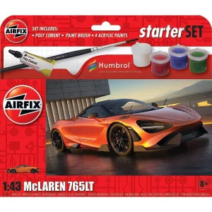 Starter Set   Mclaren 765LT 1:43 Model Kit