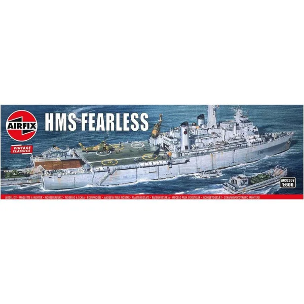 HMS Fearless Warship 1:600 Model Kit