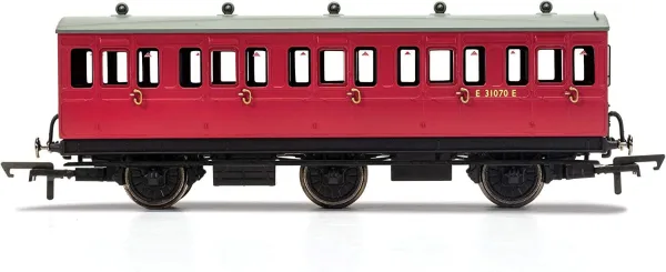 Br 6 Wheel Coach 3Rd Class Fitted Lights E31070   Er