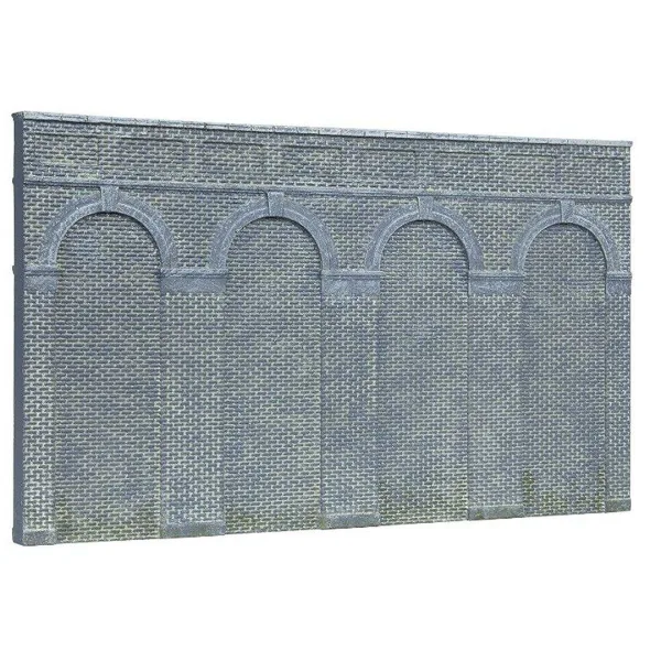 High Level Arched Retaining Walls X 2 (Engineers Blue Brick)