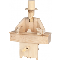 Timberkits Magician Automaton Model Kit