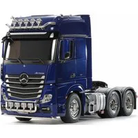 Tamiya 1/14 Scale Mercedes-Benz Actros 3363 6x4 GigaSpace Limited Edition Pearl Blue RC Model Kit