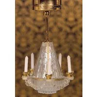 Chandelier Light 6V Battery-Powered for 12th Scale Dolls House