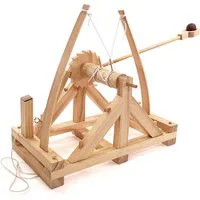 Leonardo Da Vinci Catapult Working Wood Model Kit