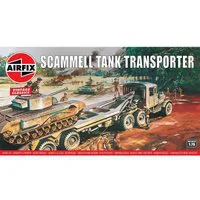 Airfix 1/76 Scale Scammell Tank Transporter Model Kit