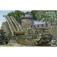 AFV Club 1/35 Scale Churchill Mk IV AVRE w/ SBG Bridge Model Kit