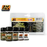 AK Interactive Engines and Metal Weathering Set