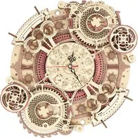 ROKR Zodiac Wall Clock Wooden Model Kit