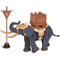 Rowood Warrior Elephant Wooden Model Kit