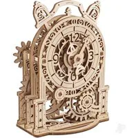 UGears Vintage Alarm Clock Wooden Model Kit