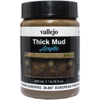 Vallejo European Thick Mud Weathering Effects 200ml