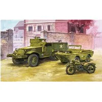 Academy 1/72 Scale M3 US Half-track Model Kit