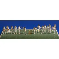 Peco Cricket Team Figures OO Gauge