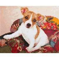 Diamond Dotz Patchwork Pup Diamond Painting Kit