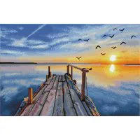 Diamond Dotz Sunset Jetty Diamond Painting Kit