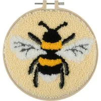 Trimits Bee Yarn Punch Needle Kit