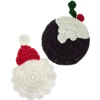 Trimits Festive Coasters Crochet Kit