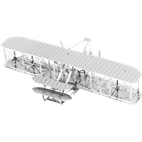 Metal Earth Wright Brothers Airplane 3D Metal Model Kit