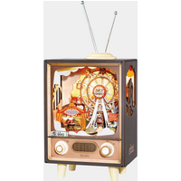 Rolife Sunset Carnival Music Box Wooden Model Kit