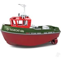 Heng Long 1/72 Scale Green Mini RTR Tugboat