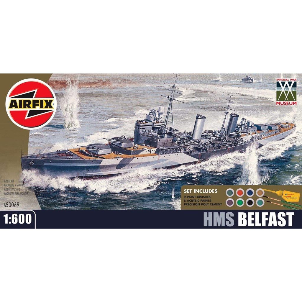 1:600 Imperial War Museum HMS Belfast Scale Warship