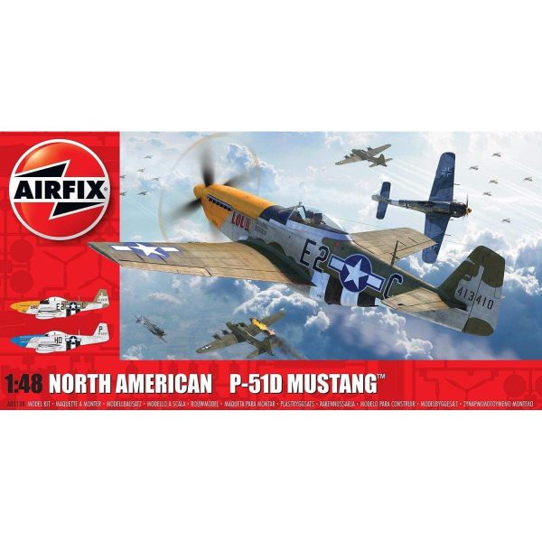 North American P51 D Mustang Model Kit