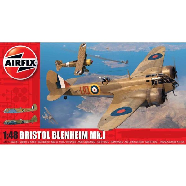 A09190 Bristol Blenheim Mk.1 Aircraft 1:48 Model Kit