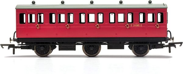 Br 6 Wheel Coach 3Rd Class Fitted Lights E31085   Era 4 (J