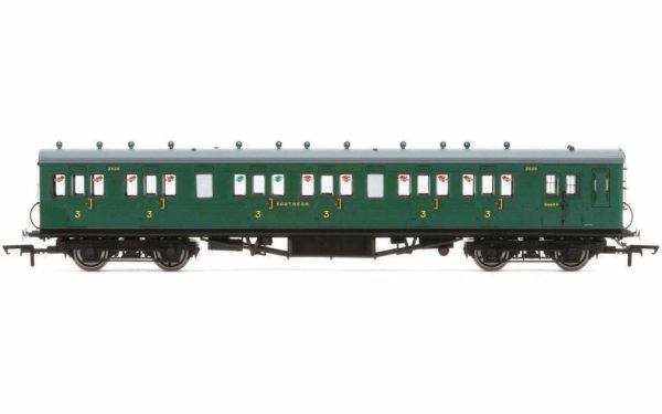 Coach R4793 Sr 58 Maunsell Rebuilt (Ex Lswr 48 ) 6 Comp Brake 3Rd