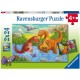 2 Puzzles - Dinosaurs