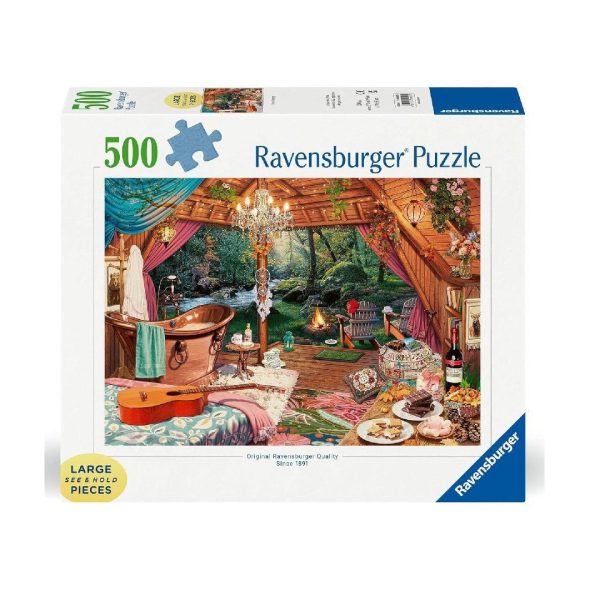 Cosy Glamping 500 Piece Large Format Jigsaw Puzzle