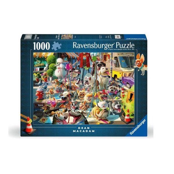 The Dog Walker 1000 Piece Jigsaw Puzzle