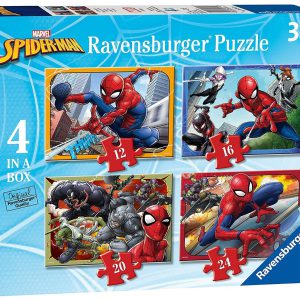 Marvel Spider Man 4 in Box Jigsaw Puzzles