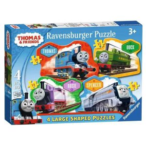 Thomas & Friends 4 Large Shaped Floor Puzzles