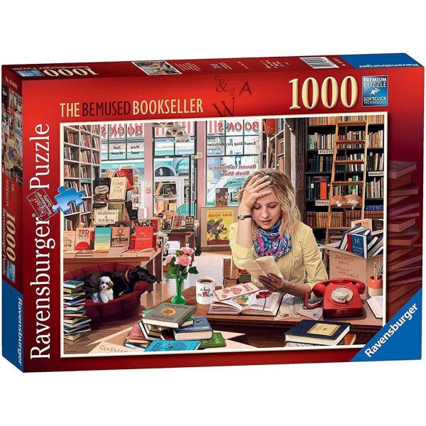 The Bemused Bookseller 1000 Piece Jigsaw Puzzle