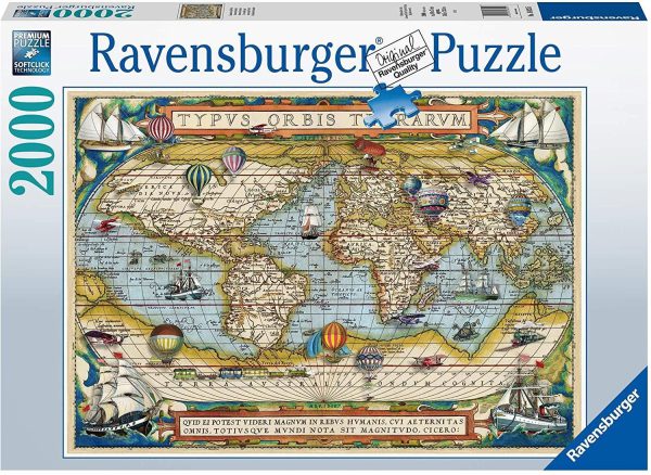 Around the World 2000 Piece Jigsaw Puzzle