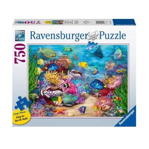 Tropical Reef Life 750 Piece Jigsaw Puzzle Large Format