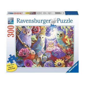 Night Owl Hoot 300 Piece Jigsaw Puzzle Large Format