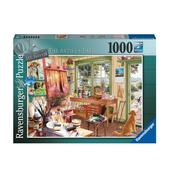 My Haven No.11 The Artist'S Shed Jigsaw Puzzle