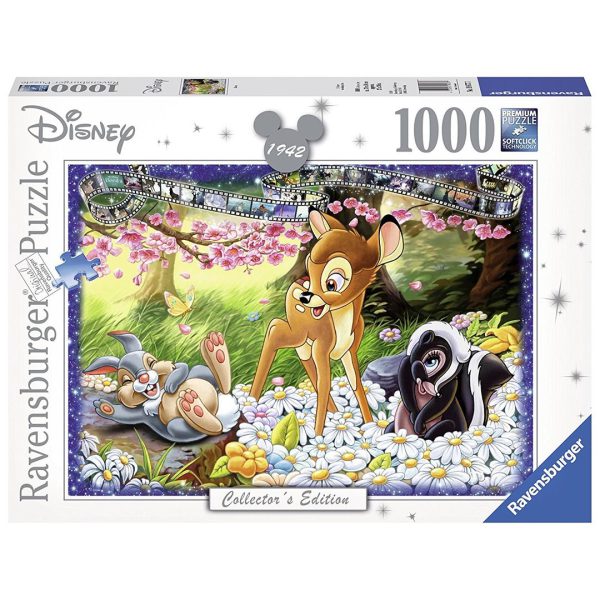 Disney Collector's Edition Bambi 1000 Piece Jigsaw Puzzle