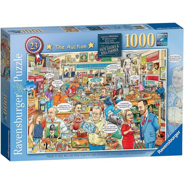 Best of British No.23   The Auction 1000 Piece Jigsaw Puzzle