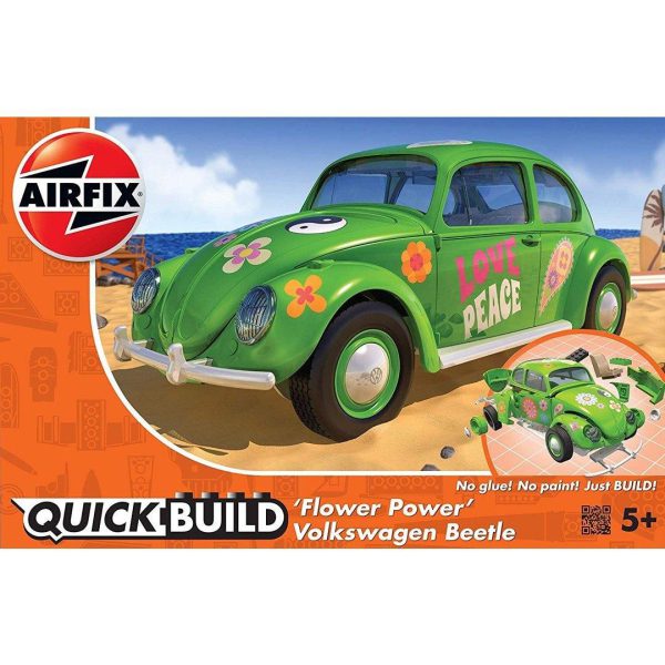 J6031 Quickbuild VW Beetle Flower Power Model Kit