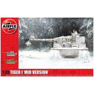 A1359 Tiger 1 Mid Version Military vehicle   1:35 Scale Model Kit