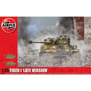 A1364 1:35 Tiger 1 (Late Version) Tank Model Kit