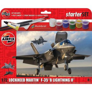 Starter Set   Lockheed Martin F 35B Lightning II 1:72 Model Kit