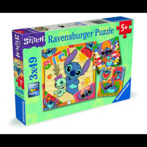 Children puzzle 3x49 parts - Disney stitch 12004114 1 pc(s)