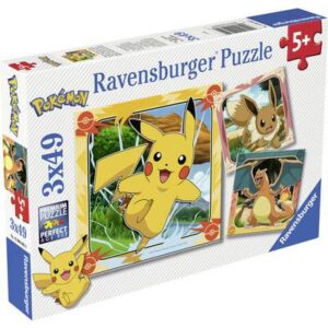 Children puzzle 3x49 parts - Pokémon 12004062 1 pc(s)
